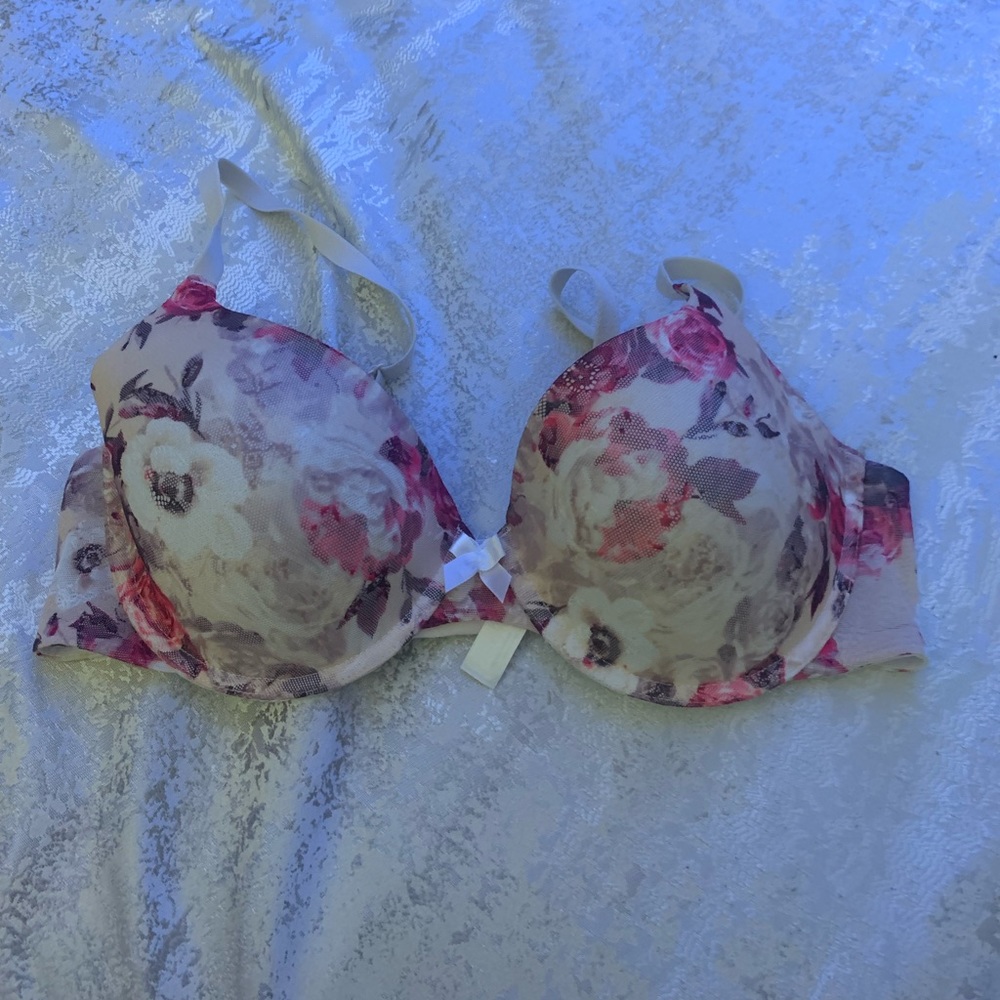 Beautiful Floral Bra